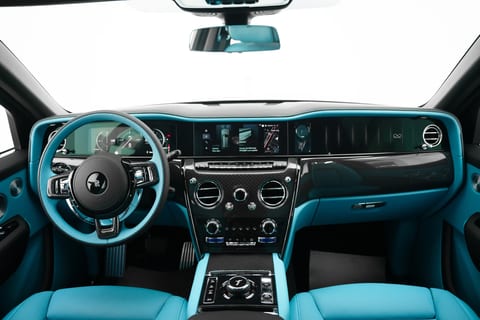 2025 Rolls-Royce Cullinan Black Badge with Warranty and Service Contract interior