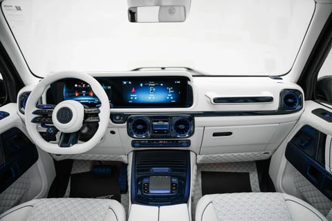 2025 Mercedes-Benz Brabus G 800 Euro Spec Black interior