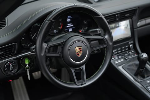 2020 Porsche 911 Speedster interior