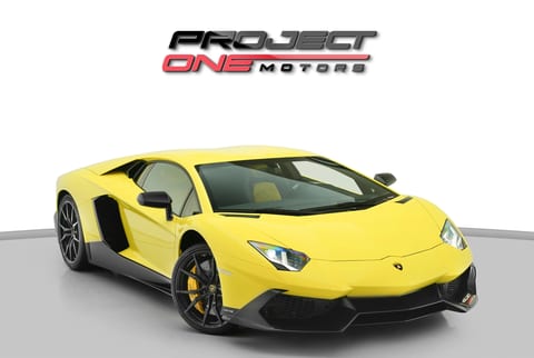 2014 LAMBORGHINI AVENTADOR LP 720-4 50th ANNIVERSARIO