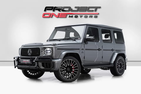 2026 Mercedes-Benz G 63 AMG 5 Years Warranty & Service Contract