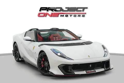 2024 Ferrari 812 GTS Competizione Aperta with 7 Years Service Contract