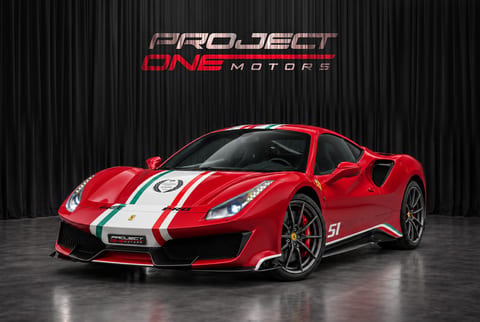 Ferrari 488 Pista Piloti with 7 Years Warranty