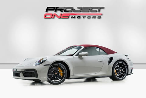 2024 Porsche 911 Turbo S Cabriolet Nardo Grey