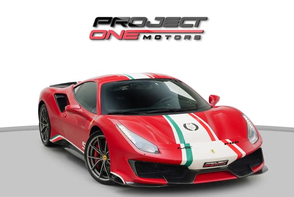 FERRARI 488 PISTA PILOTI WITH 7 YEARS WARRANTY