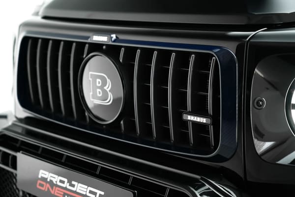 2025 Mercedes-Benz Brabus G 800 Euro Spec Black interior