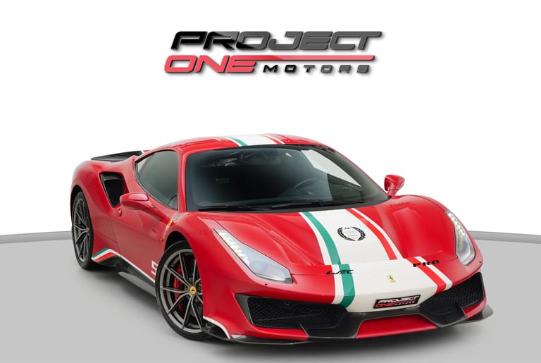 Ferrari 488 Pista Piloti with 7 Years Warranty