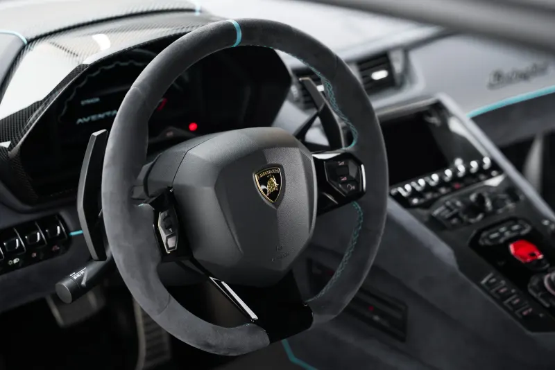 2022 Lamborghini Aventador SVJ 63 interior