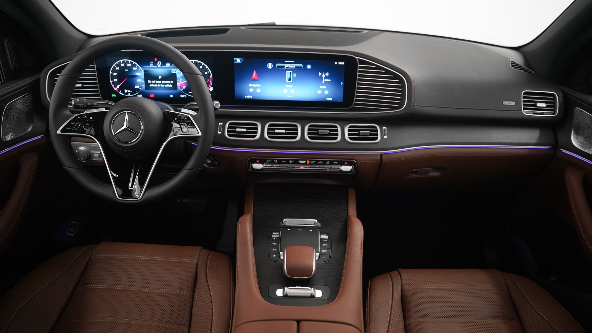 2024 MERCEDES BENZ GLE 450 4MATIC WITH WARRANTY AND SERVICE CONTRACT interior