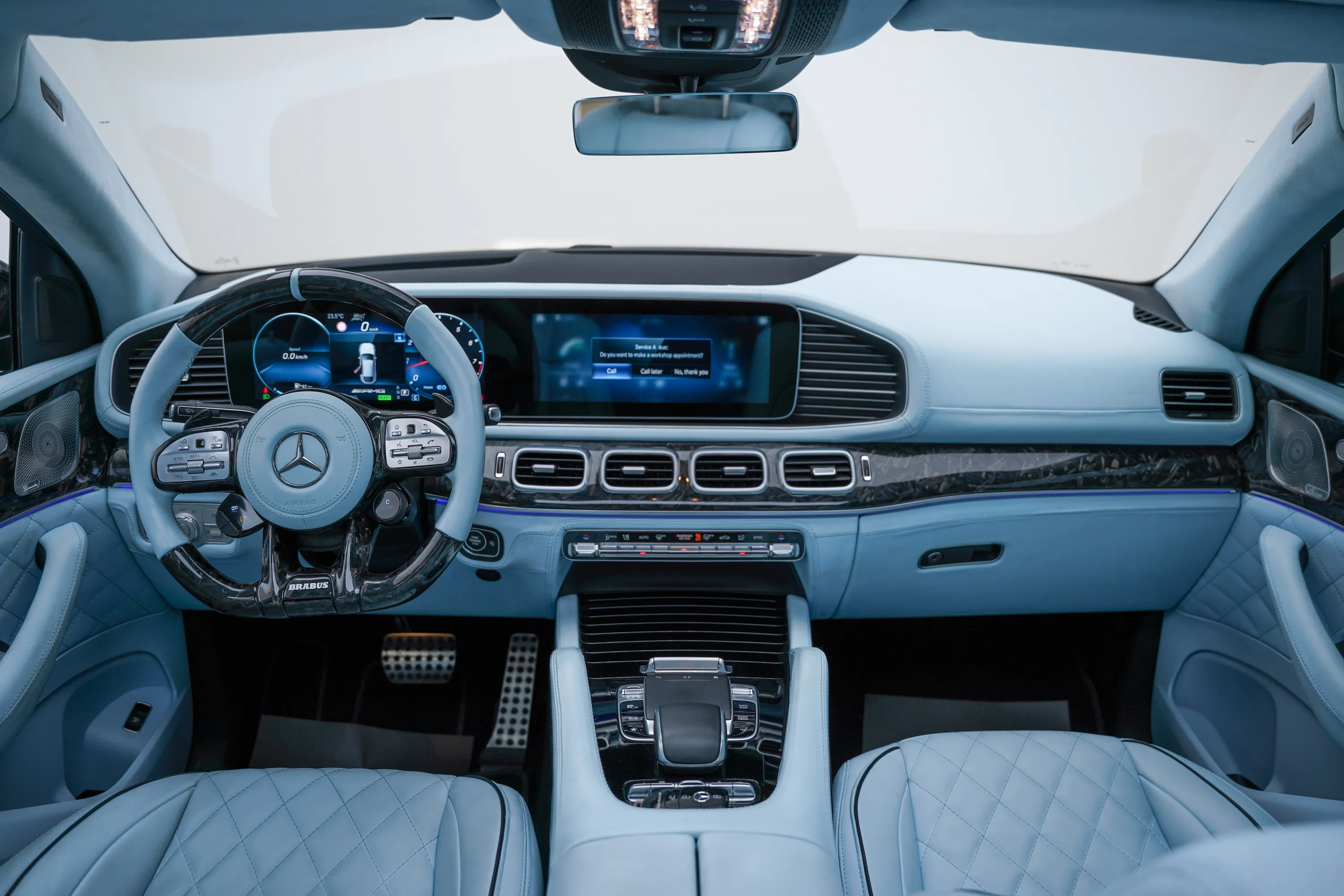 2022 Mercedes-Benz Brabus GLE 63 AMG interior