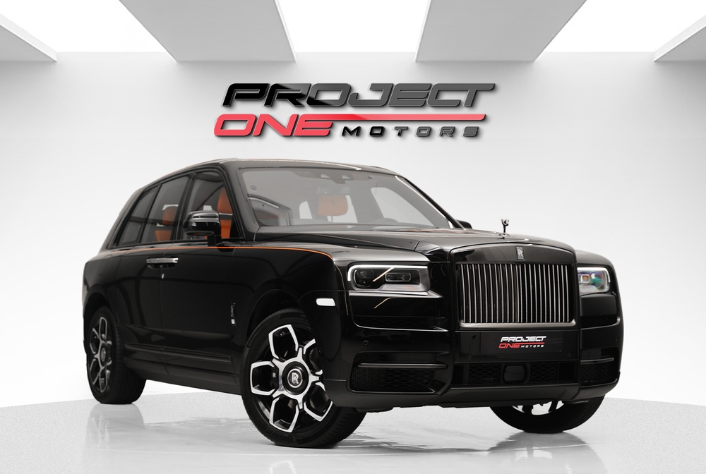 2024 ROLLS ROYCE CULLINAN BLACK BADGE WITH WARRANTY AND SERVICE CONTRACT